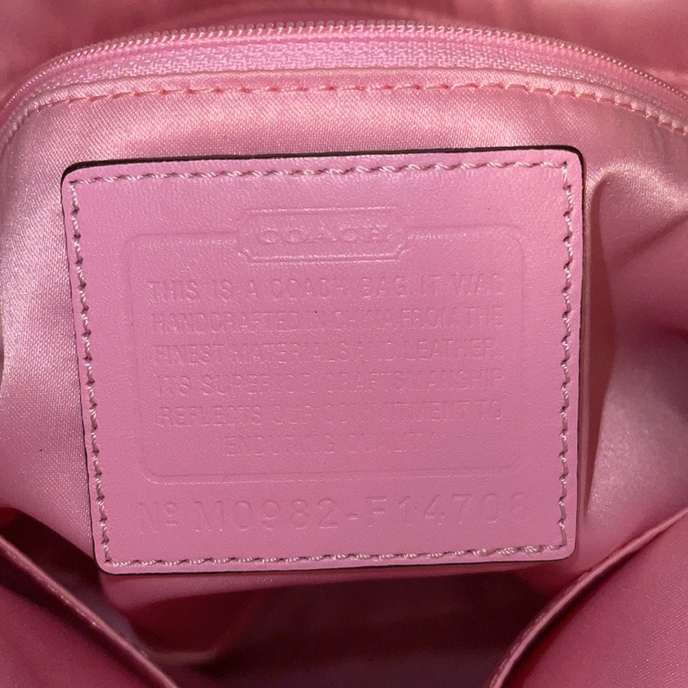 Coach Zoe Signature Canvas/Leather Shoulder Bag - Picture 5 of 8